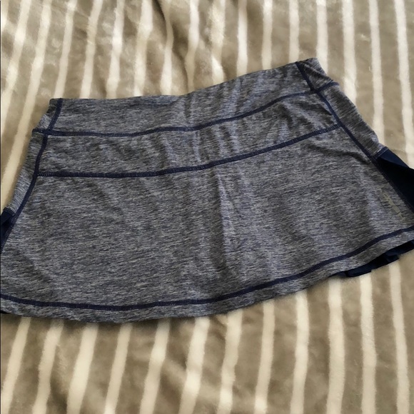 Navy Ruffle Skort - Picture 3 of 5